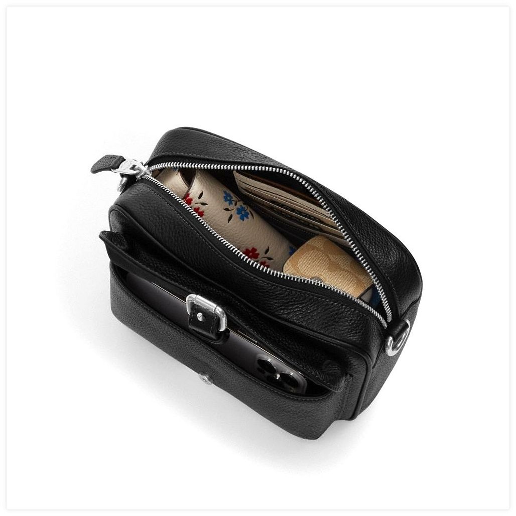 코치 Warner Crossbody Bag In Signature Canvas 이미지