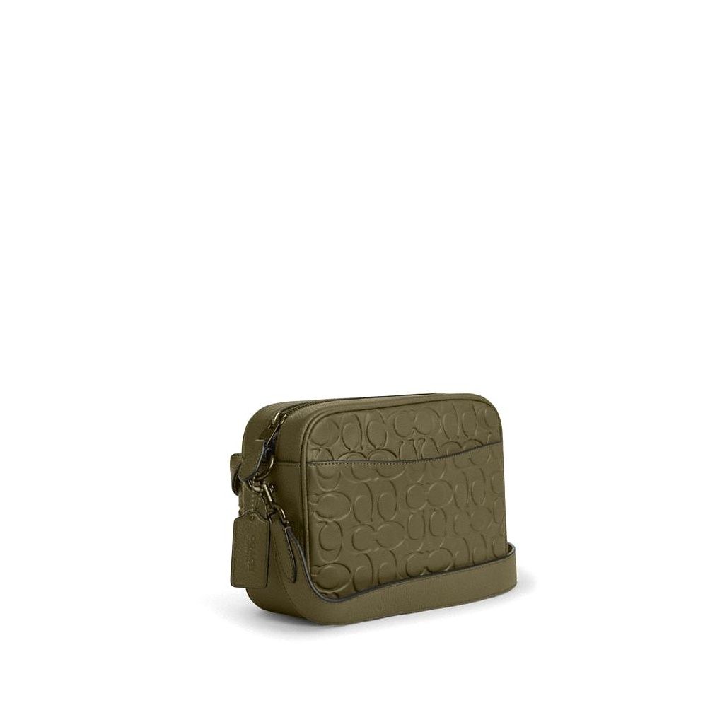 코치 Warner Crossbody Bag In Signature Leather 이미지