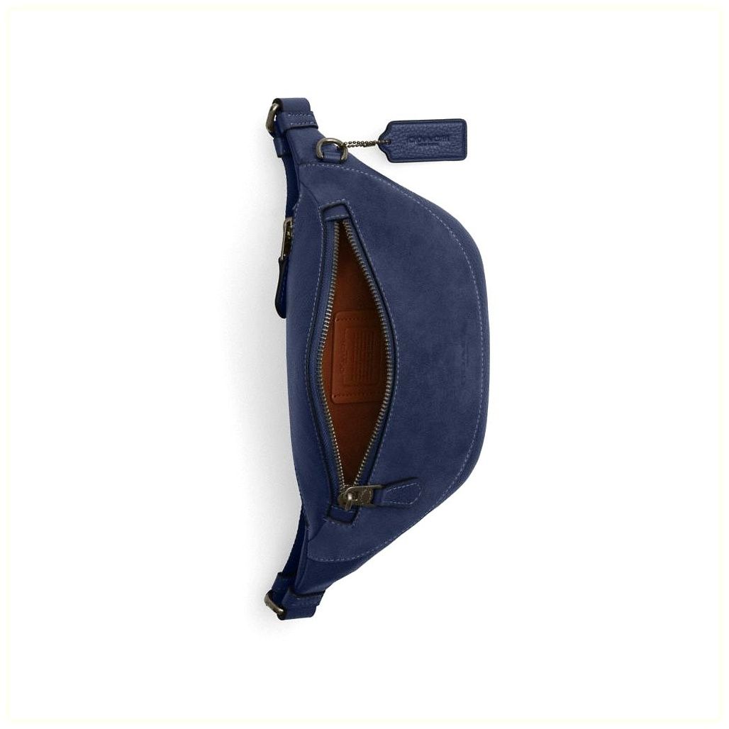 코치 Warren Mini Belt Bag In Suede 이미지