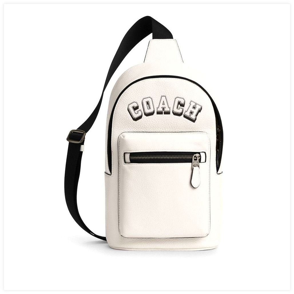 코치 West Pack With Varsity Motif 이미지