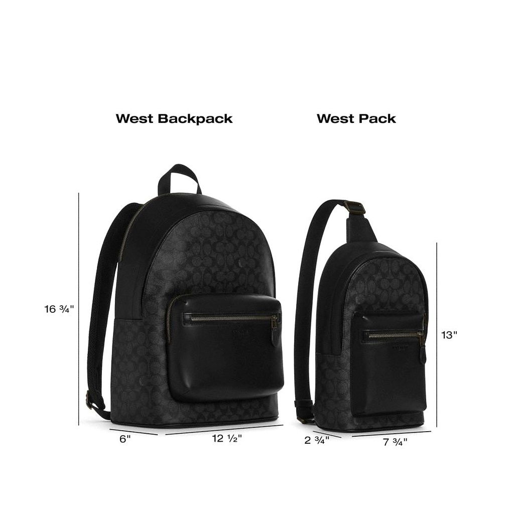 코치 West Pack With Varsity Motif 이미지