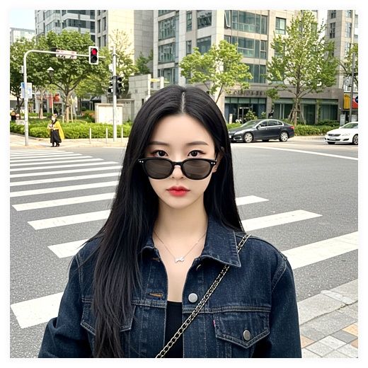 [편광+UV차단 99.9%] 셀링스타일 남녀공용 선글라스 안경 고급케이스 클리너 포함 썬글라스, 블랙 이미지