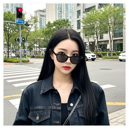 [편광+UV차단 99.9%] 셀링스타일 남녀공용 선글라스 안경 고급케이스 클리너 포함 썬글라스, 블랙 이미지