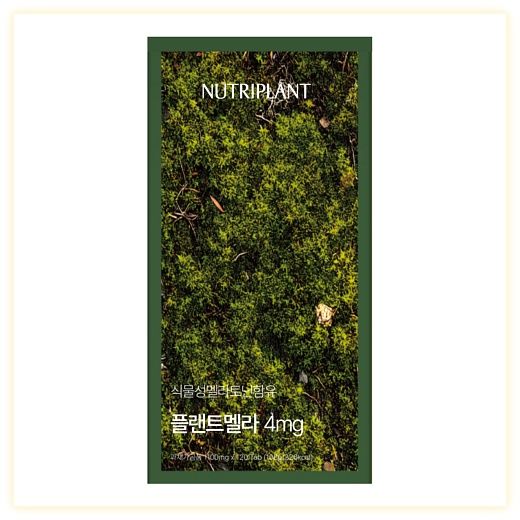 플랜트멜라 식물성 멜라토닌 1정당 4mg 함유 식약청인증 뉴트리플랜트, 120정, 1개 이미지