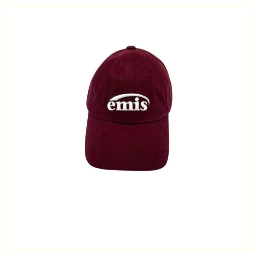 EMIS 뉴로고 이미스 커플 야구모자 남여공용 볼캡, 블랙 이미지