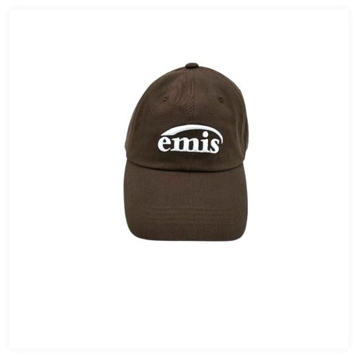 EMIS 뉴로고 이미스 커플 야구모자 남여공용 볼캡, 블랙 이미지