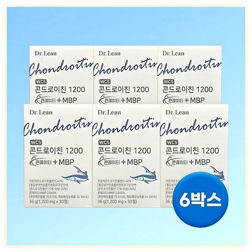 [KT알파쇼핑]닥터린 콘드로이친 콘레이티 MBP 6개월분, 30정, 6개 이미지