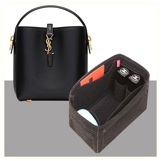 LE 37 버킷 미니 호환 이너백 입생로랑 YSL 765870 전용 백인백, 1.2mm BV G..., 립스틱포켓 2개 설... 이미지