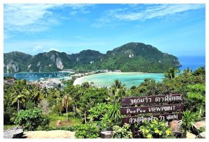 피피섬, 사랑에 빠지다: Phi Phi Viewpoint 1에서 마주한 천상의 풍경 이미지