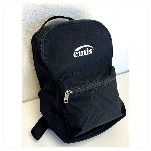 emis 이미스 뉴로고 백팩 미니 블랙 여성 가방 데일리 패션 심플 ENMB5 이미지