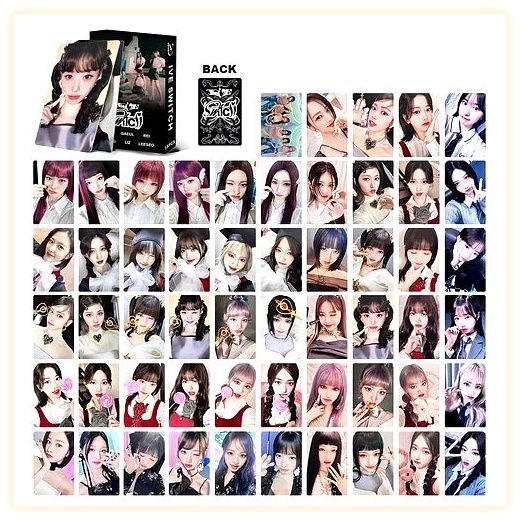 당일발송 아이브 포카 IVE SWITCH 55장 IVE 아이돌 굿즈 포토카드, 1 이미지