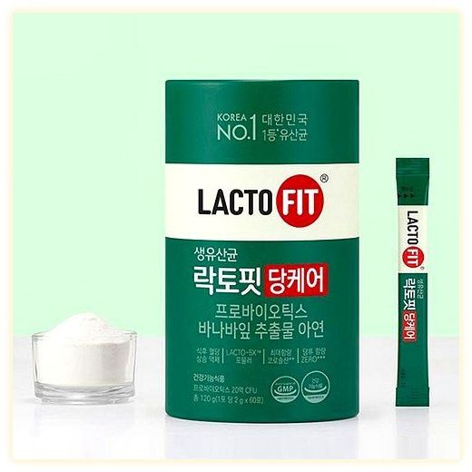 락토핏 당케어 유산균, 120g, 3개 이미지