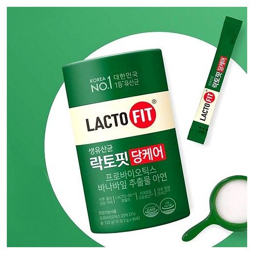 락토핏 당케어 유산균, 120g, 3개 이미지