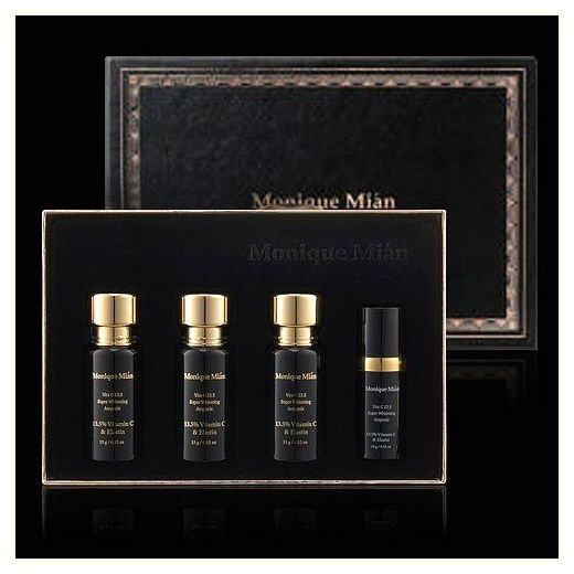 모니끄미앙 비타민-C 13.5 수퍼 화이트닝 앰플 15g x3 + 10g X 1 세트구성, 15g, 3개 이미지