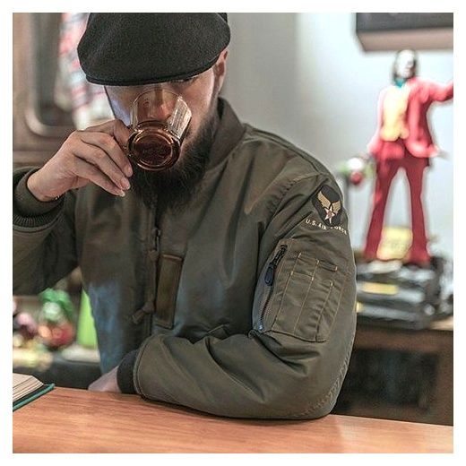 브론슨 MA1 자켓 항공 점퍼 BRONSON, 올리브, L 이미지