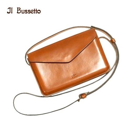 일부세토 엔벨롭 시티백 숄더백 크로스 가죽 가방 IL BUSSETO, 4. black 이미지