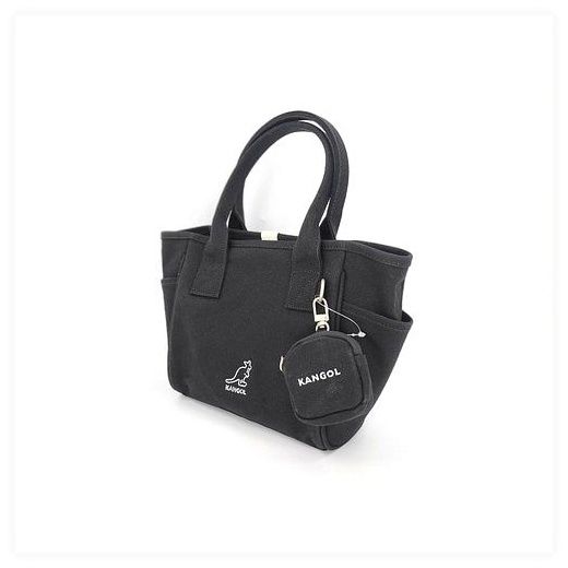 [캉골] 럭키 캔버스 토트백 Ⅱ 3952 블랙, BLACK, 없음 이미지