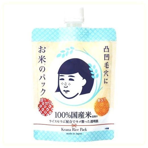 케아나 나데시코 일본 모공 쌀팩 건성피부 워시오프 라이스팩 170g, 1개입, 1개 이미지