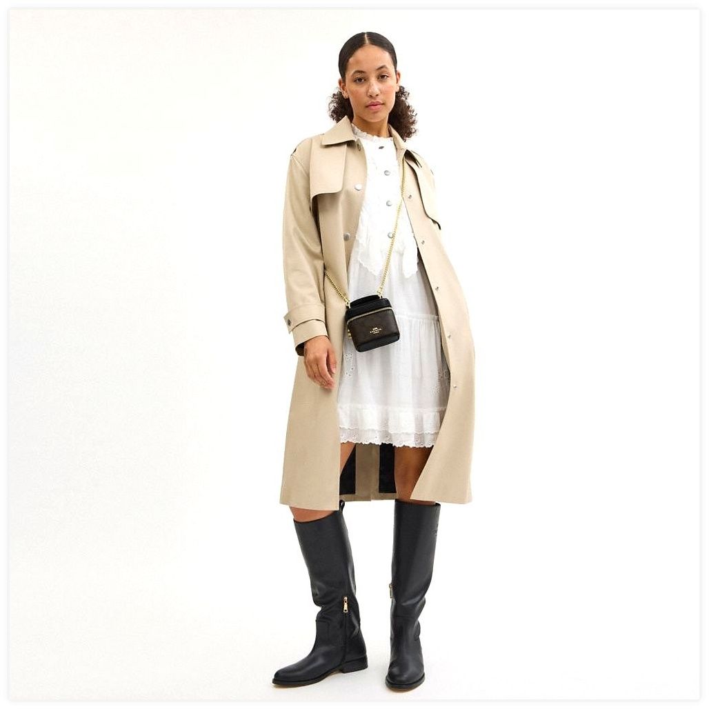 코치 Ava Crossbody Bag In Signature Canvas 이미지