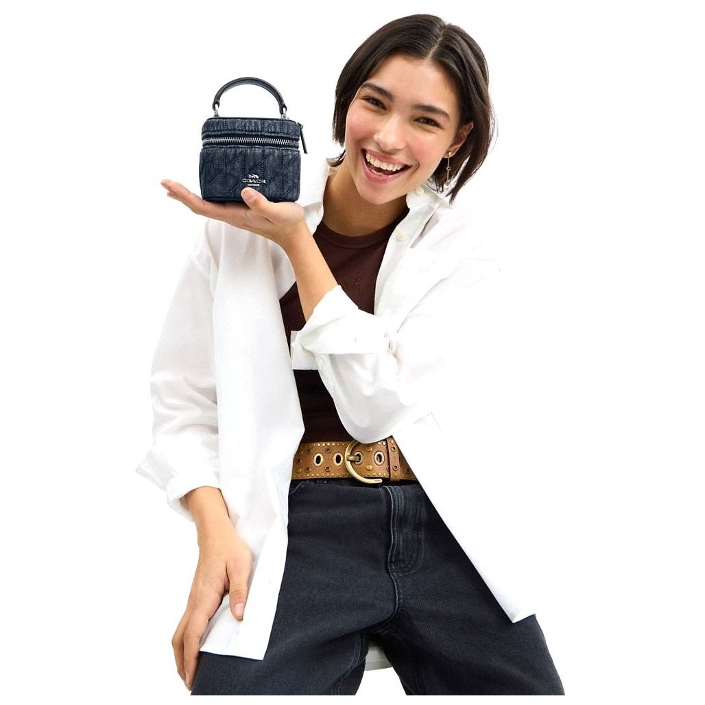 코치 Ava Crossbody Bag With Quilting 이미지