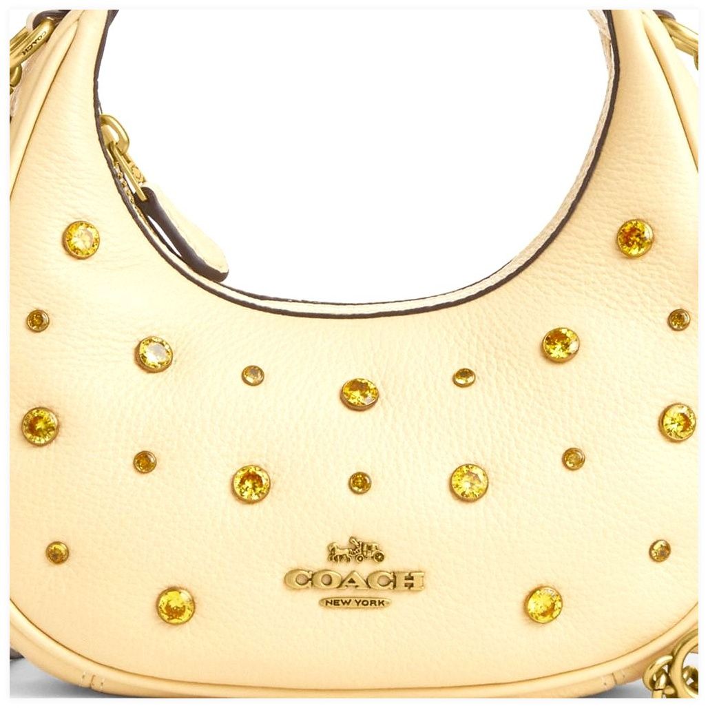 코치 Carmen Mini Crossbody Bag With Crystal 이미지
