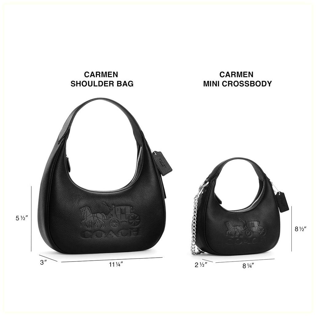 코치 Carmen Mini Crossbody Bag With Quilting 이미지