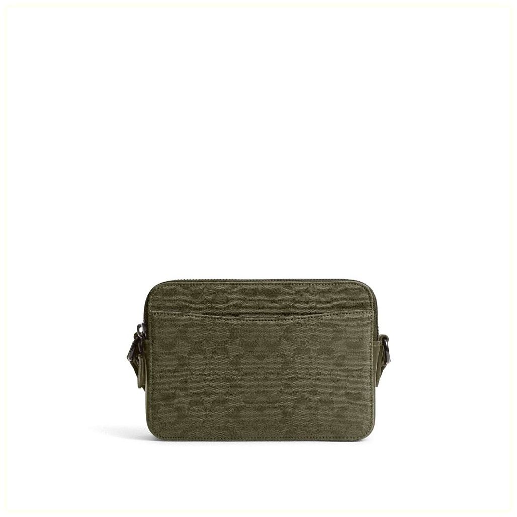 코치 Charter Crossbody Bag 24 In Signature Canvas Jacquard 이미지