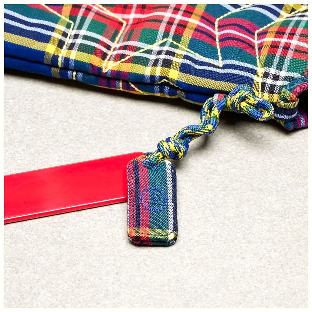 코치 Coachtopia Loop Flat Tote With Plaid Star Quilting 이미지