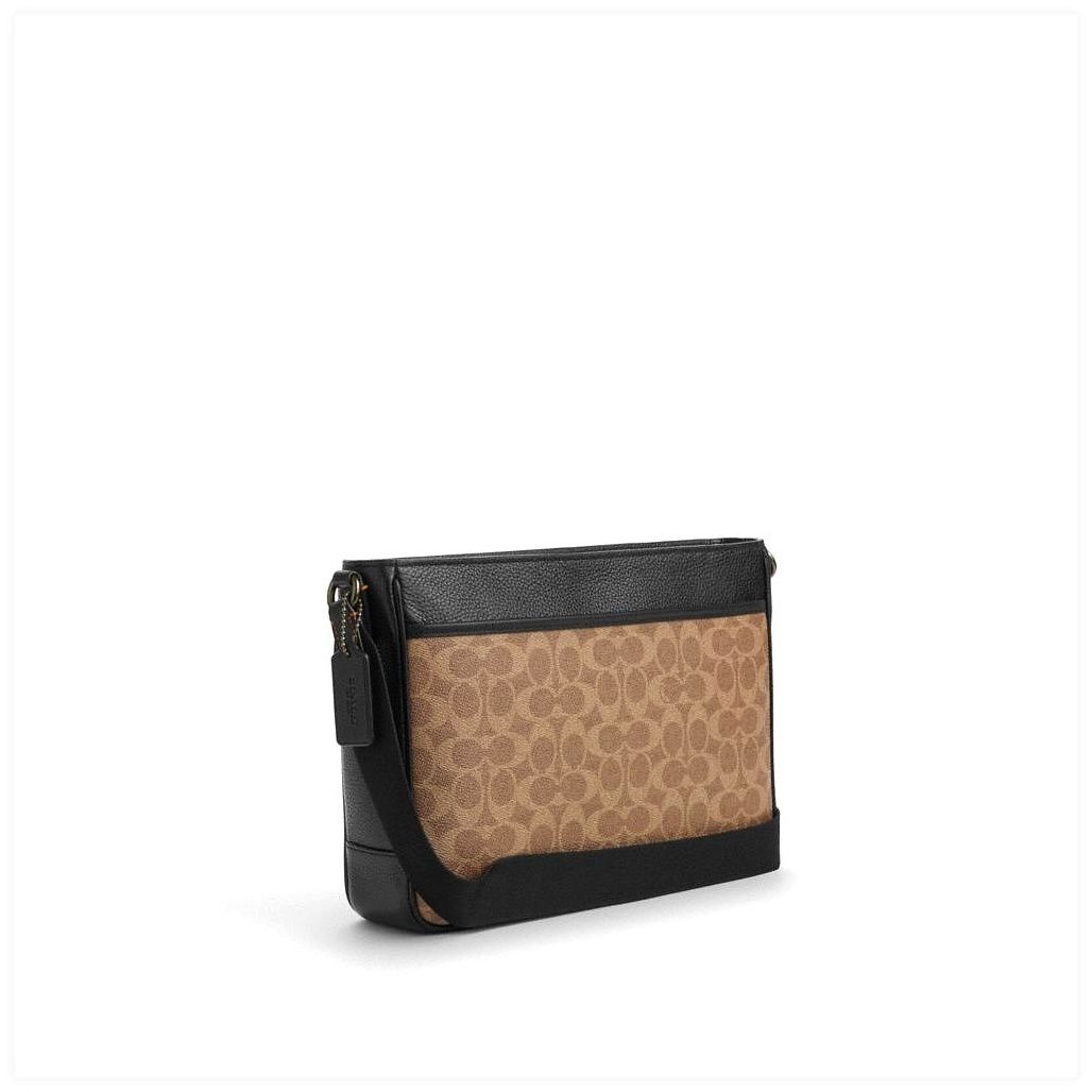 코치 District Crossbody Bag In Signature Canvas 이미지