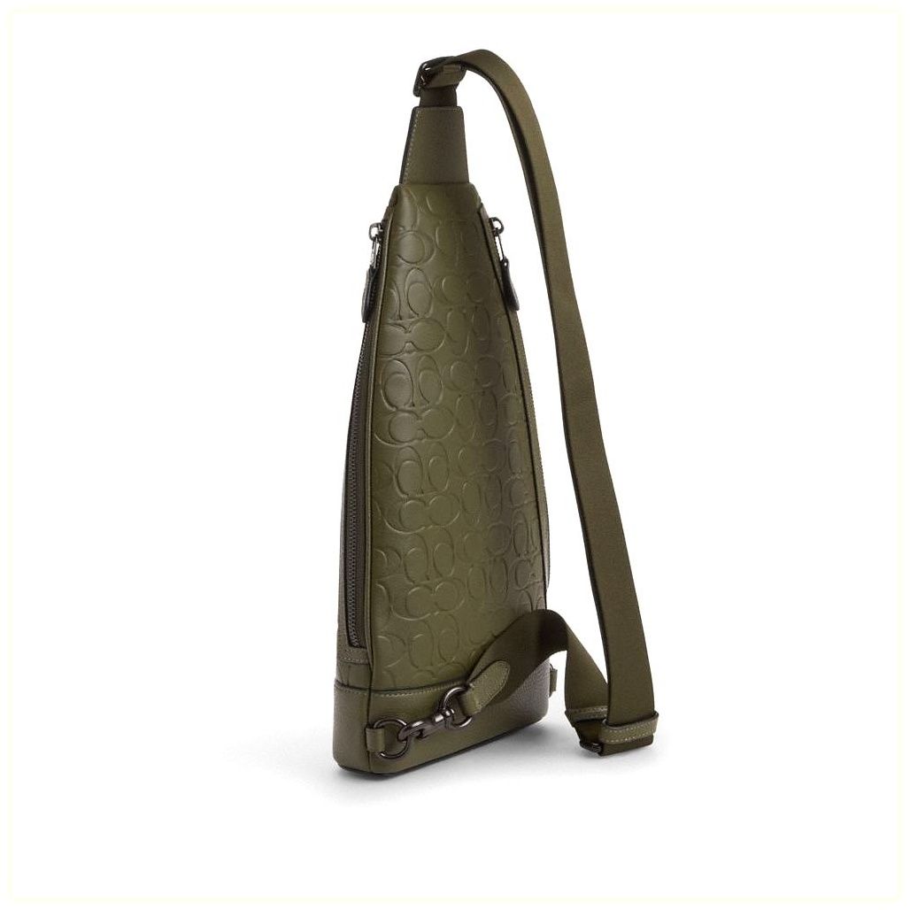 코치 Dominic Sling Pack In Signature Leather 이미지