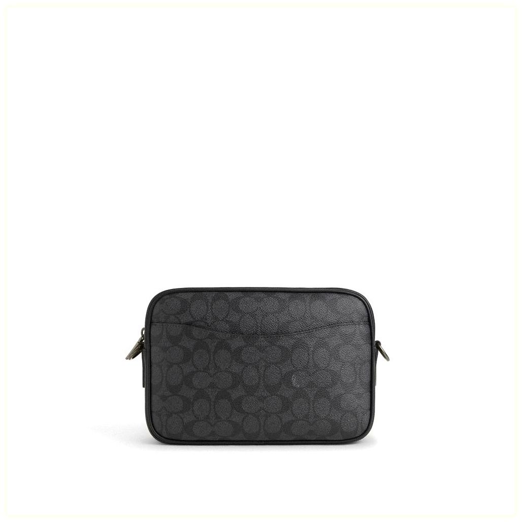 코치 Elias Crossbody In Signature Canvas 이미지