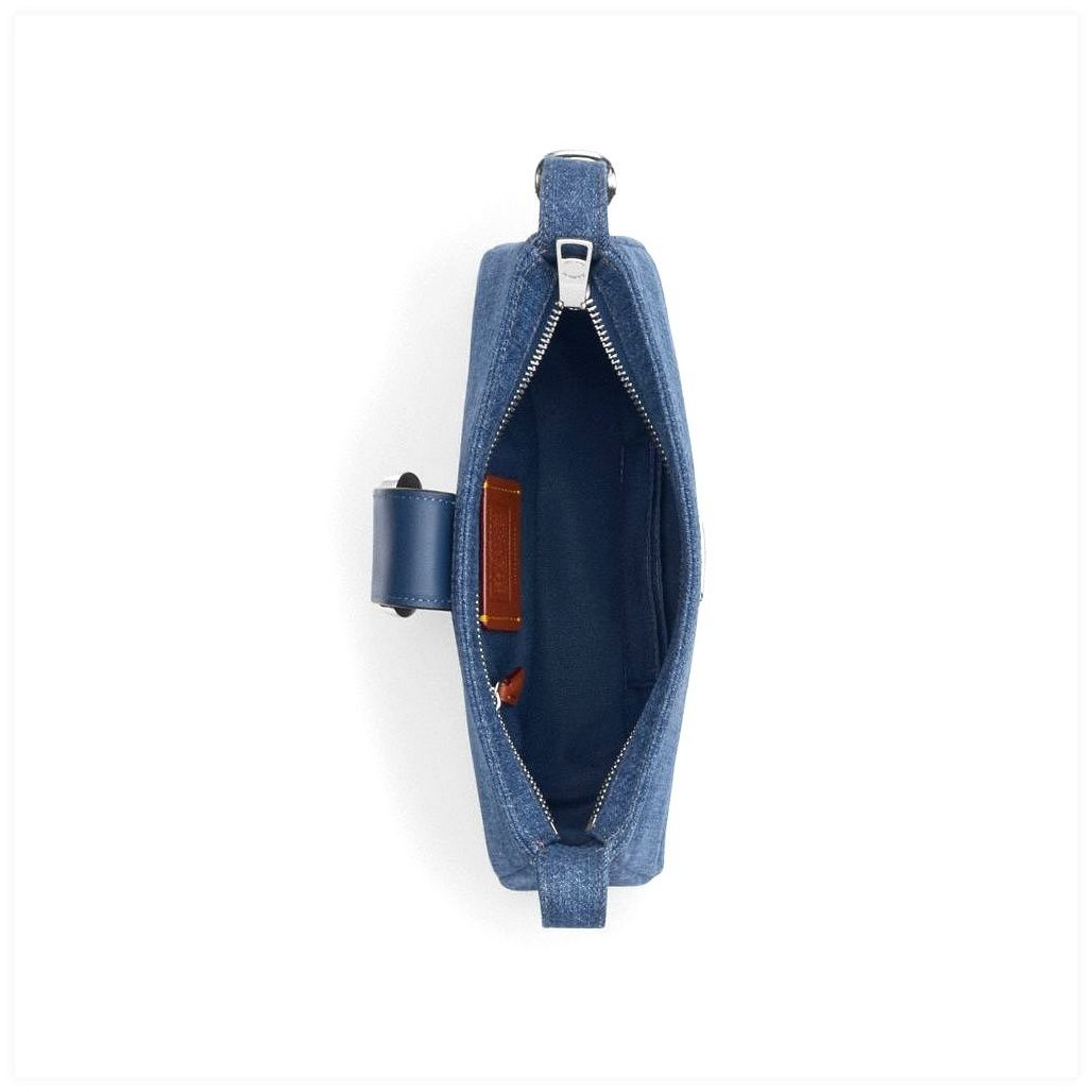 코치 Eliza Shoulder Bag In Signature Denim 이미지