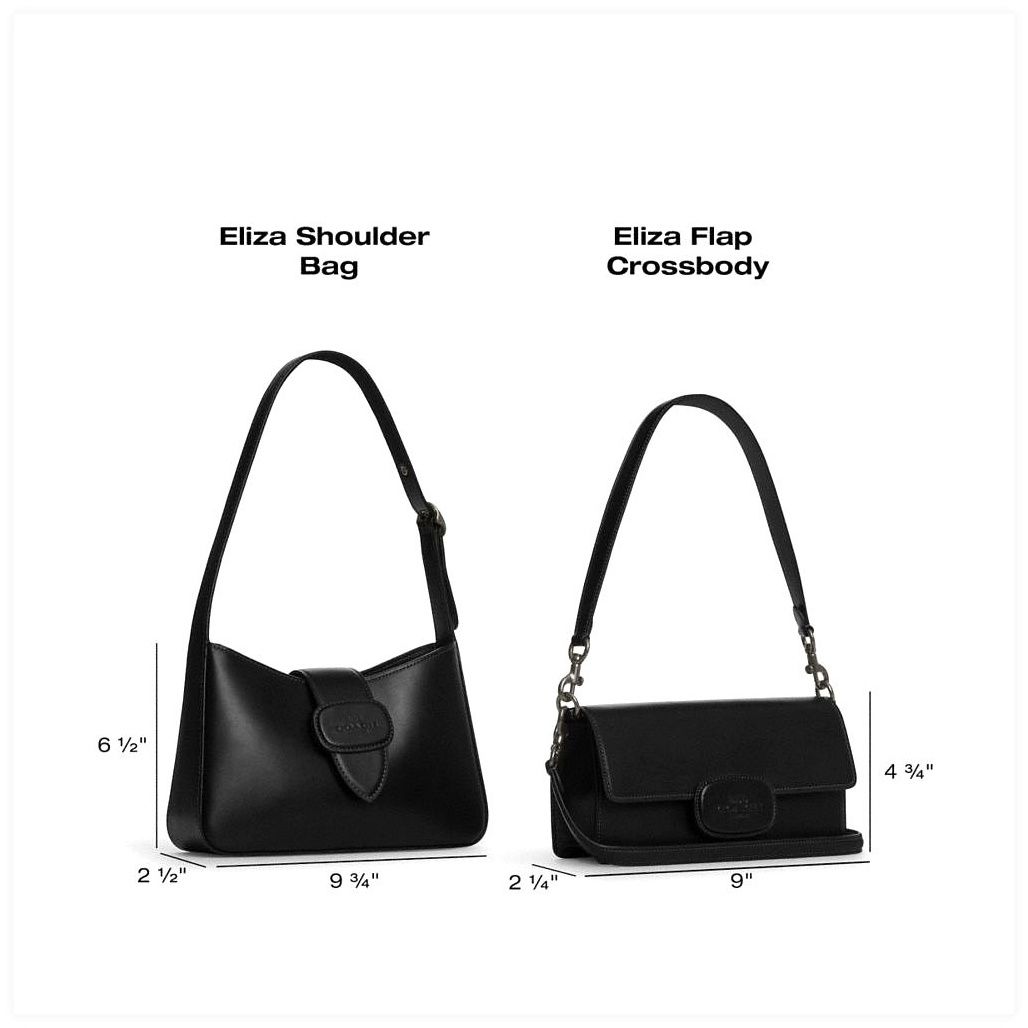 코치 Eliza Shoulder Bag With Zipper Closure 이미지