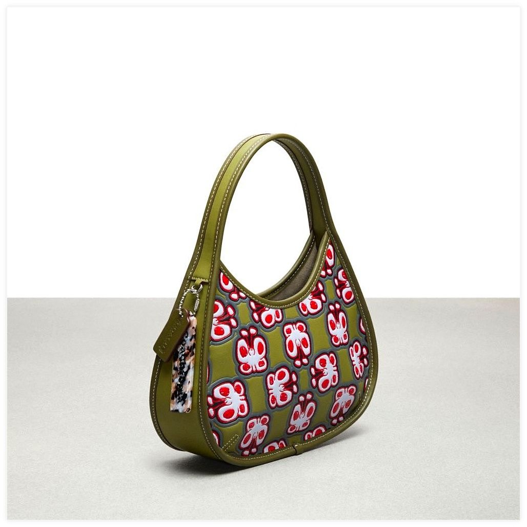 코치 Ergo Bag In Coachtopia Leather With Butterfly Print 이미지