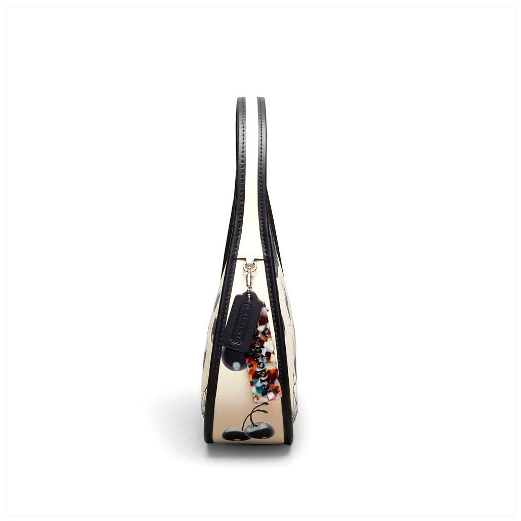 코치 Ergo Bag In Coachtopia Leather With Cherry Print 이미지