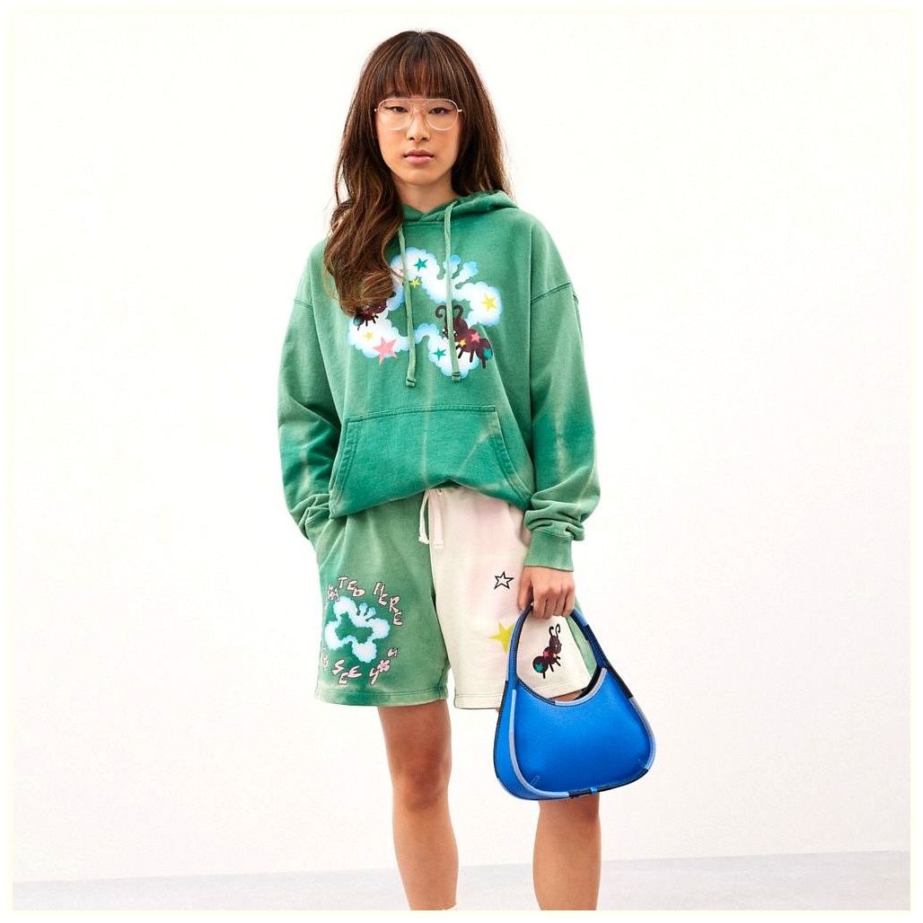 코치 Ergo Bag In Coachtopia Leather With Colorful Binding 이미지