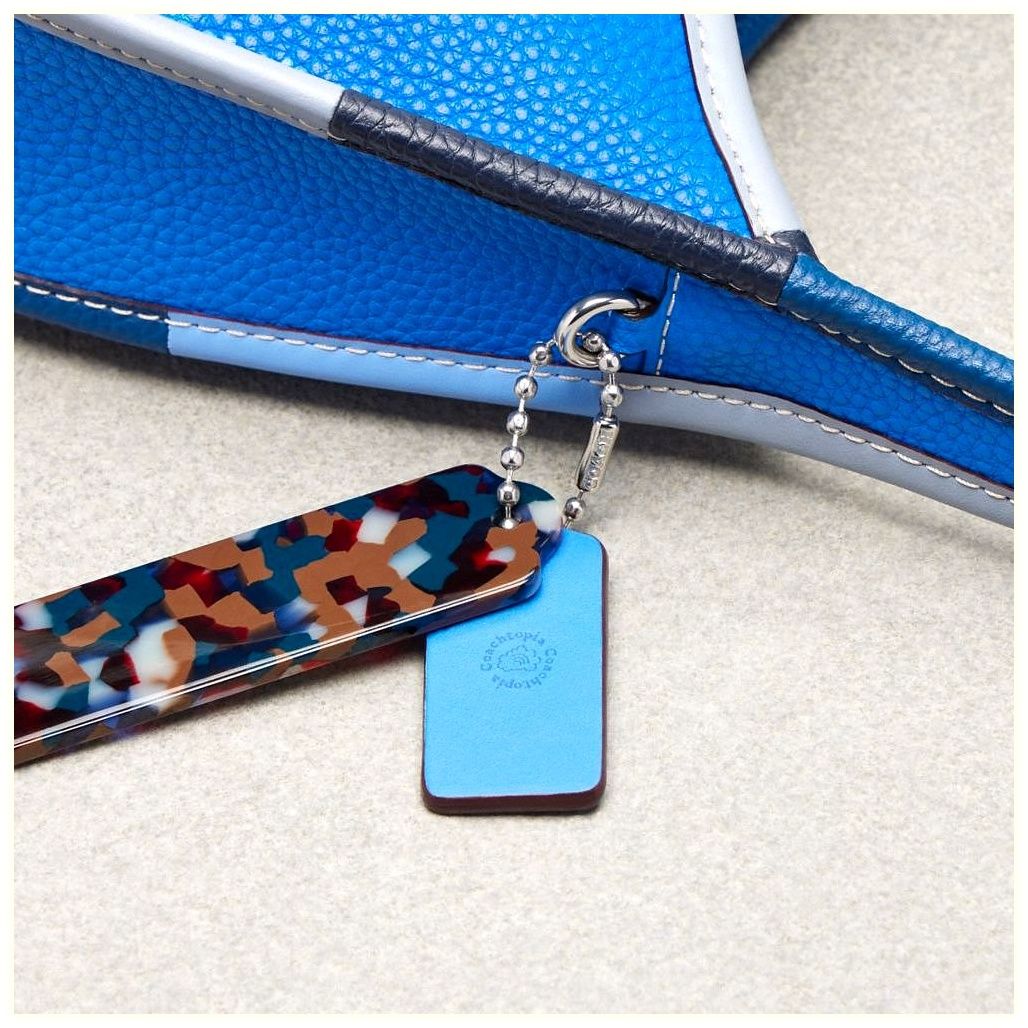 코치 Ergo Bag In Coachtopia Leather With Colorful Binding 이미지