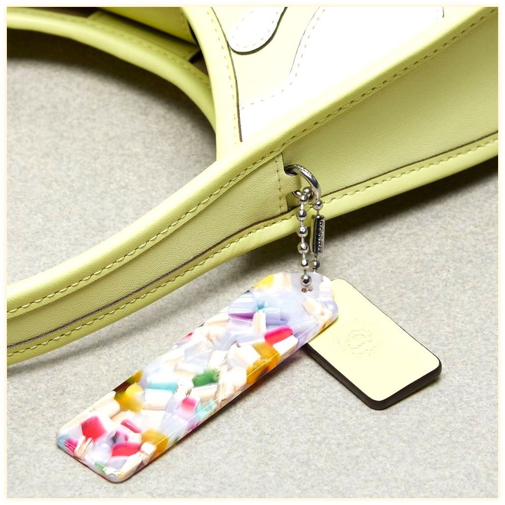 코치 Ergo Bag In Coachtopia Leather With Lava Appliqué 이미지
