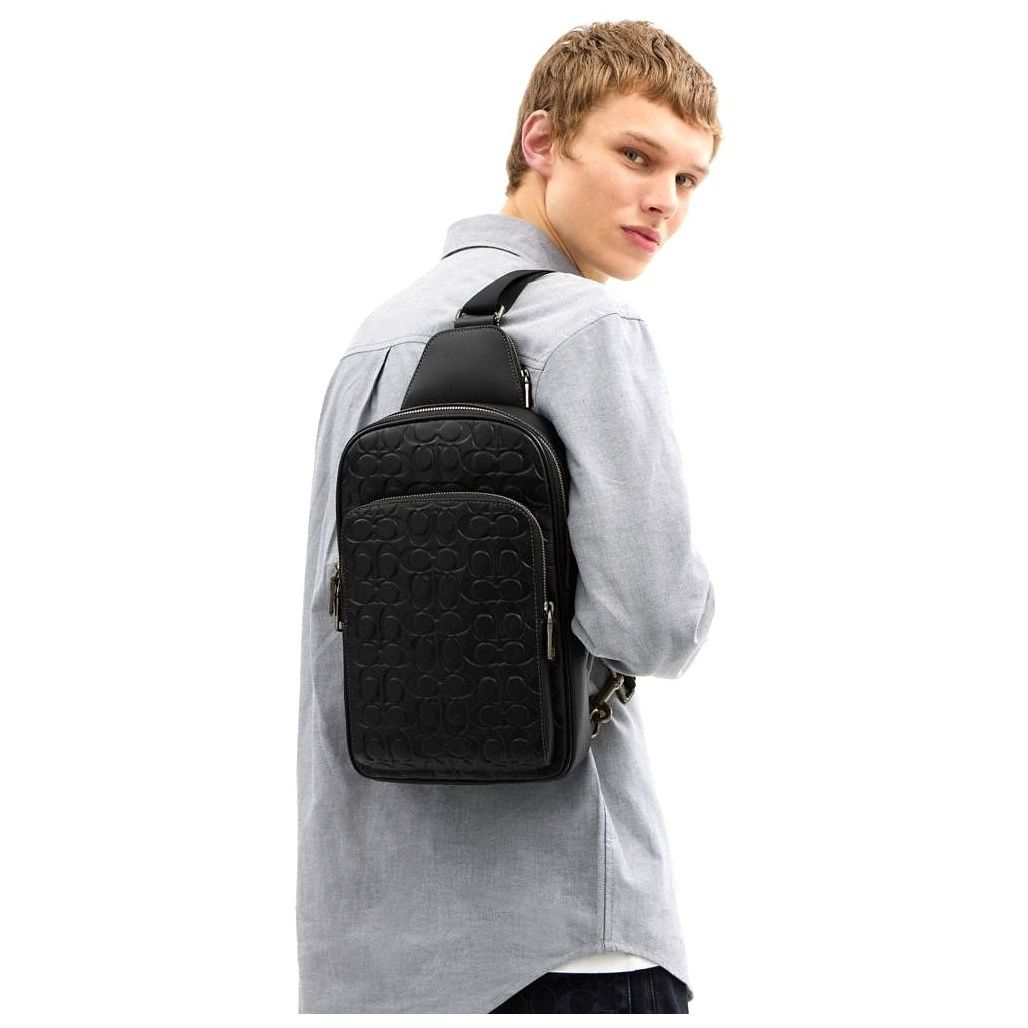 코치 Ethan Pack In Signature Leather 이미지