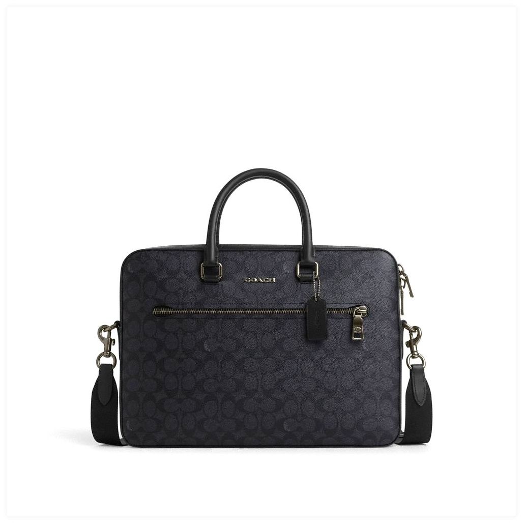 코치 Ethan Slim Brief In Signature Canvas 이미지
