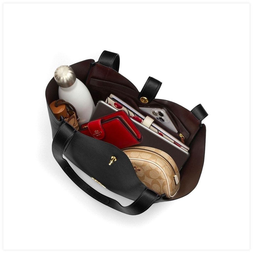 코치 Hadley Turnlock Tote Bag 이미지