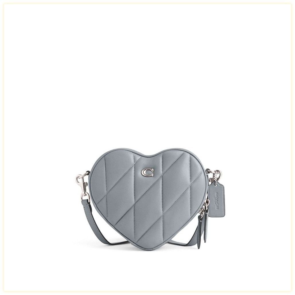 코치 Heart Crossbody Bag With Quilting 이미지