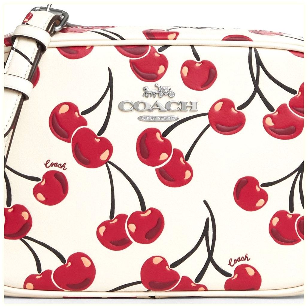 코치 Jamie Camera Bag With Cherry Print 이미지
