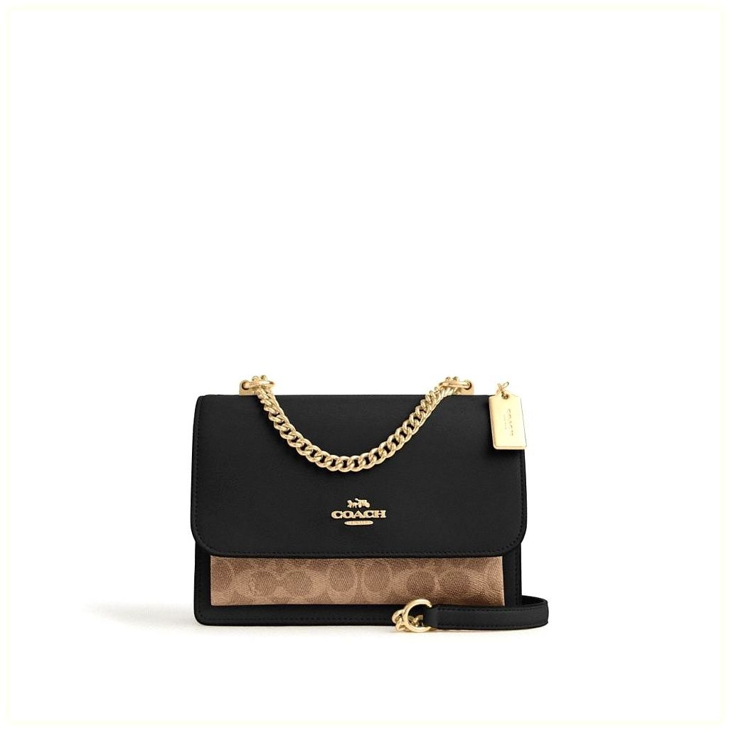 코치 Klare Crossbody Bag In Signature Canvas 이미지