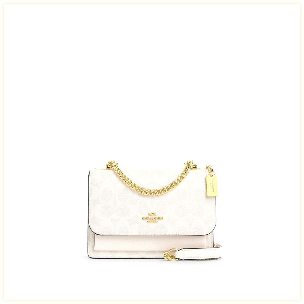 코치 Mini Klare Crossbody Bag In Signature Canvas 이미지