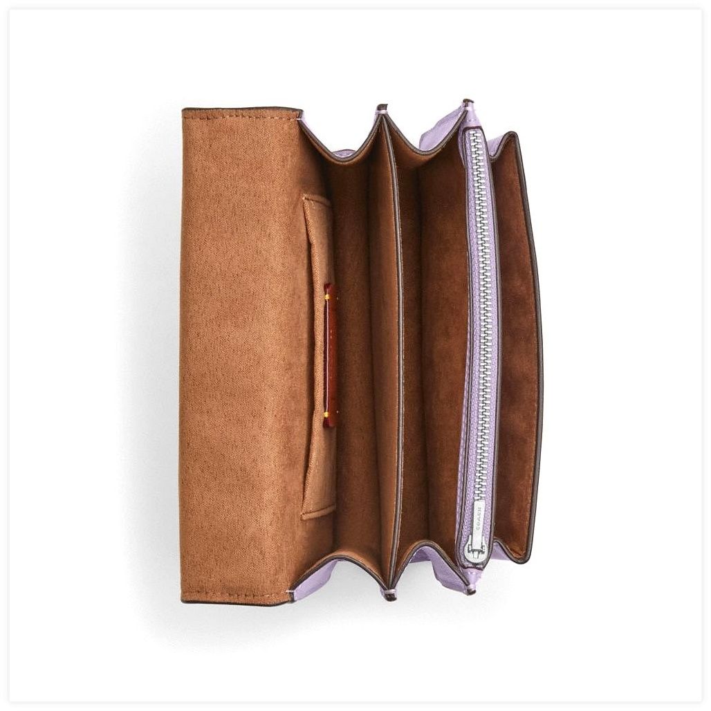 코치 Mini Klare Crossbody Bag With Floral Applique 이미지