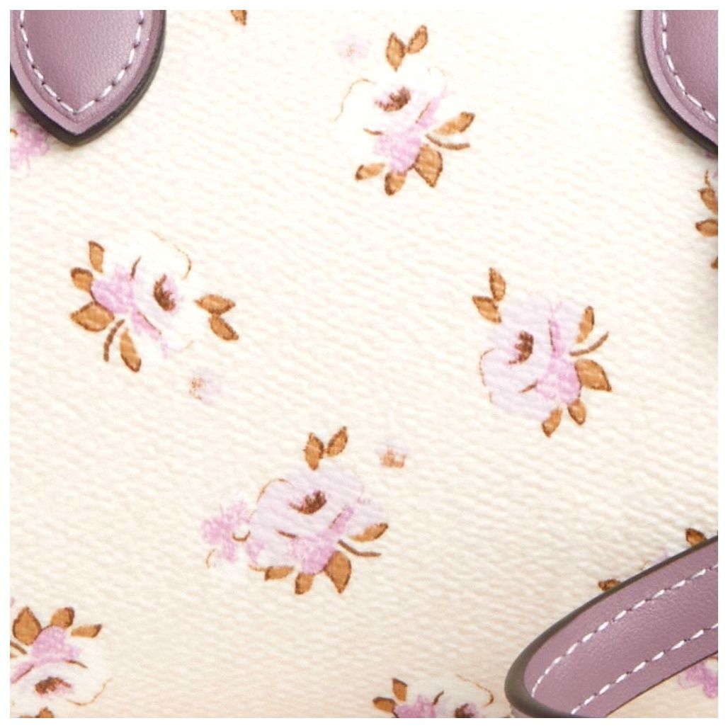 코치 Mini Rowan Crossbody Bag With Floral Print 이미지