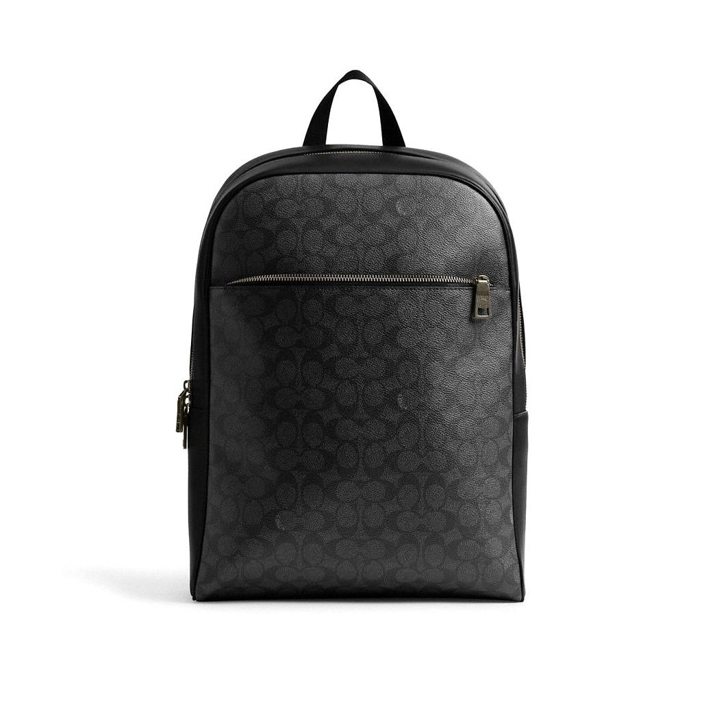 코치 Owen Backpack In Signature Canvas 이미지