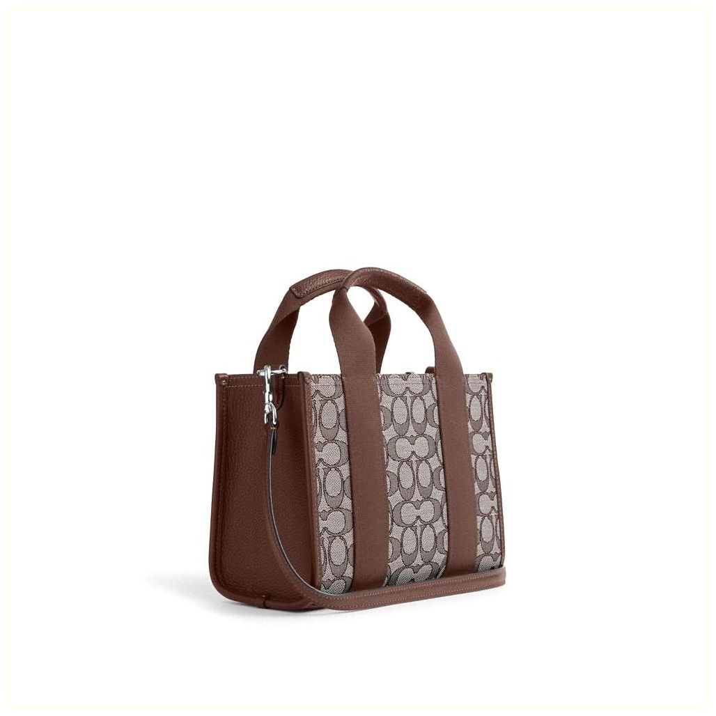 코치 Smith Tote Bag 24 In Signature Jacquard 이미지