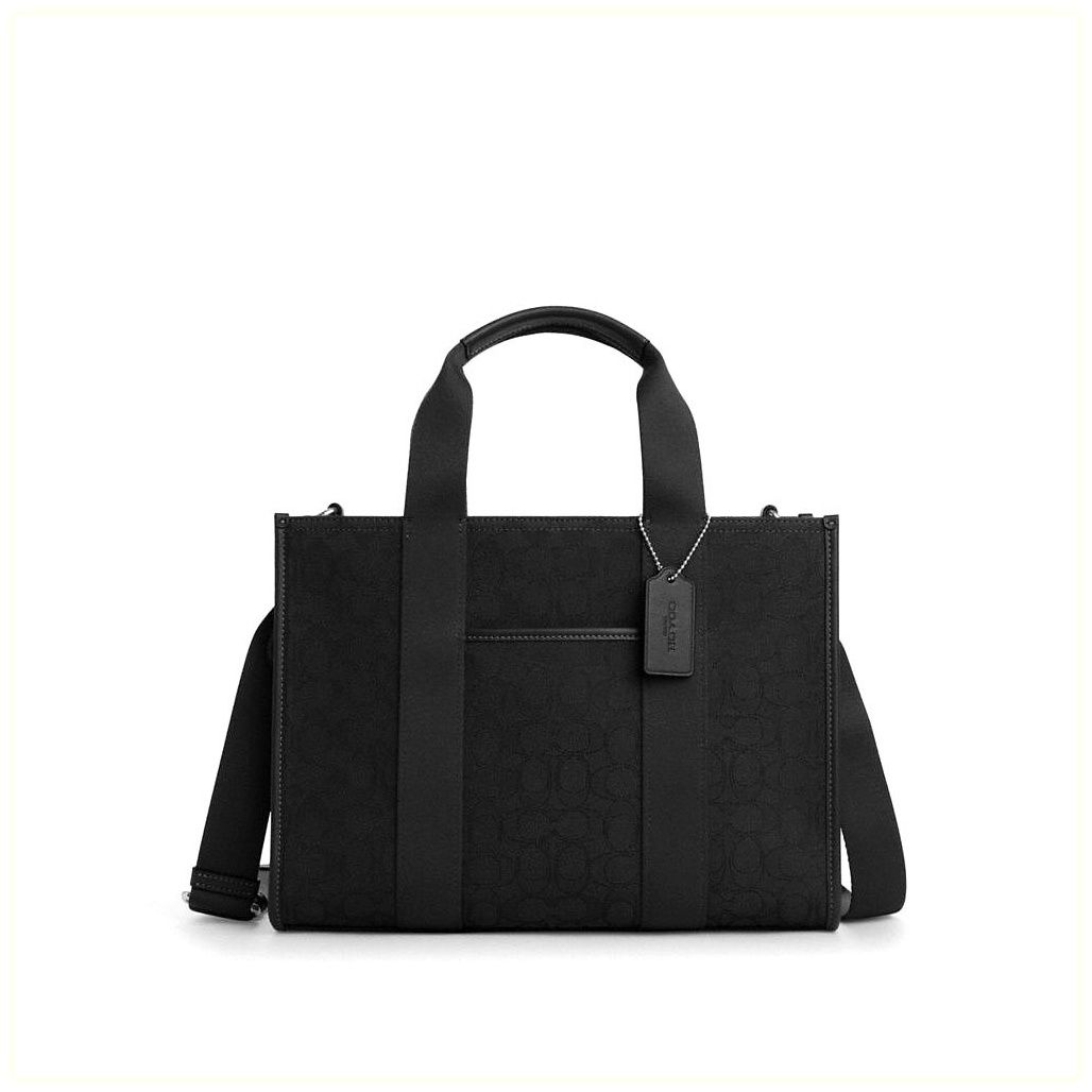 코치 Smith Tote Bag In Signature Jacquard 이미지
